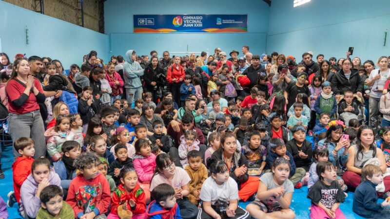 Comenzaron los festejos por el mes de las Infancias en barrio Juan XXIII