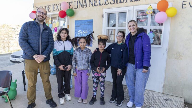 Con juegos y show musical, Patria Grande festejó el Día de las Infancias
