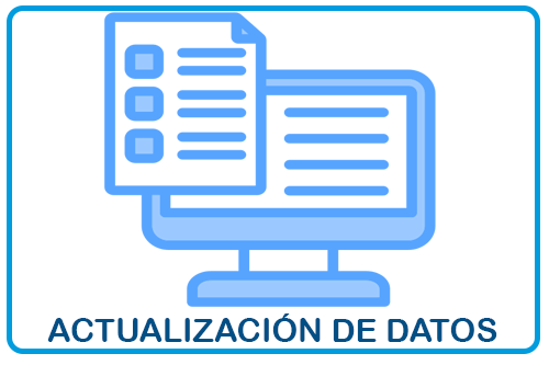 Solicitud de actualización de datos de correo oficial