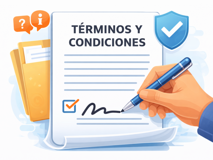 Términos y condiciones de uso de correos oficiales