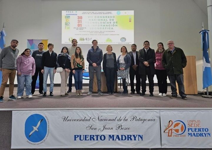 Ilustre participación del Municipio de Comodoro Rivadavia con una metodología basada en TIG para procesar datos del Censo 2022