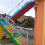 El Municipio realizó tareas de mantenimiento en puentes peatonales