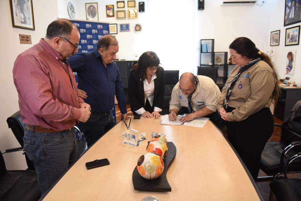 Municipio entregó un subsidio al Grupo Scouts Nuestra Señora de Luján