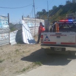 Defensa Civil intervino ante situaciones de riesgo causadas por los fuertes vientos