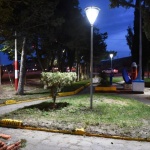 El Municipio realizó trabajos de reacondicionamiento en la plaza de ingreso a barrio Castelli