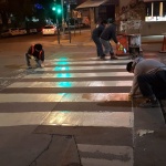 El Municipio avanza en la demarcación de cruces peatonales seguros