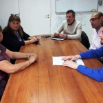Funcionarios municipales visitaron la Asociación Vecinal de B° La Floresta