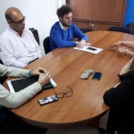 Navarro agradeció el compromiso del Municipio con el barrio