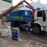 Municipio concretó importante operativo de limpieza en el casco céntrico