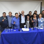 Linares participó de la charla “El trabajo en tiempos neoliberales” dictada por el ex ministro de Trabajo, Carlos Tomada