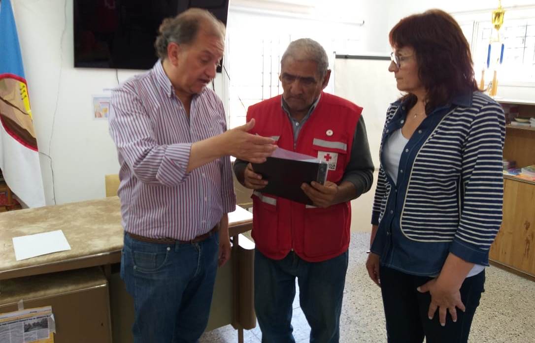 El Municipio entregó un subsidio a la Cruz Roja en Comodoro