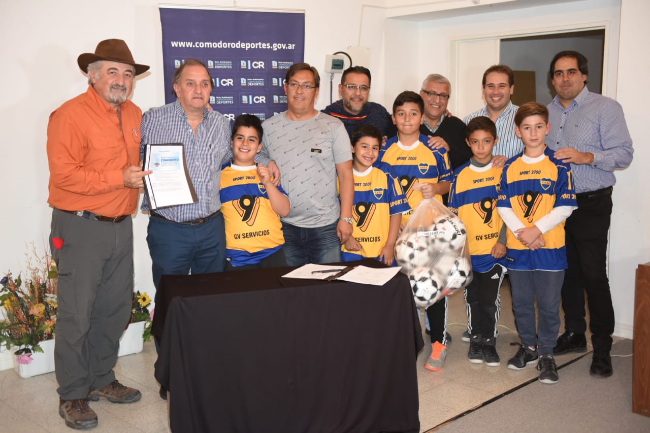 Linares concretó millonaria entrega de aportes a entidades deportivas