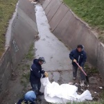 Se refuerza el mantenimiento preventivo en desagües pluviales