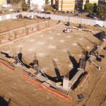 Fuerte avance en la obra de la Pileta Municipal y el Hotel Deportivo