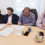 El intendente rubricó la adjudicación de obras y abrió nuevas licitaciones