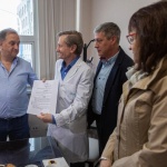 El Municipio entregó un aporte económico al CABIN para la adquisición de un equipo electrógeno