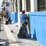 El Municipio realiza tareas de reacondicionamiento en el Correo Argentino