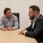 El intendente recibió al referente de la PSA