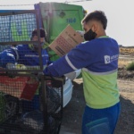 El Municipio amplía el servicio de recolección de residuos urbanos a unas 450 familias de Km. 12