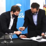 Luque y Cabandié firmaron convenios para impulsar políticas ambientales en Comodoro