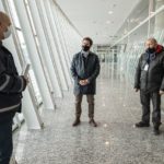 Luque evalúa el protocolo sanitario del Aeropuerto para cuando se reanuden los vuelos