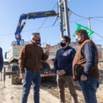 Luque supervisó con Arcioni las obras energéticas de zona sur y aseguró que “beneficiarán a más de 30 mil comodorenses”