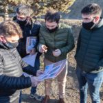 Con el reinicio del aterrazamiento del Cerro Chenque, Luque anunció un ambicioso proyecto de embellecimiento urbano