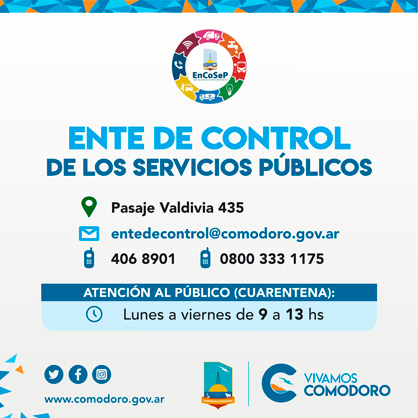 EnCoSeP – Ente de Control de Servicios Públicos