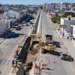 El Municipio avanza en el ensanchamiento del canal de Avenida Roca