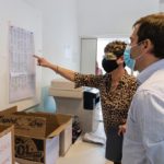 Luque valoró la labor del personal del Call Center municipal