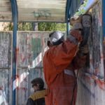 El Municipio comenzó con el plan de reparación de garitas