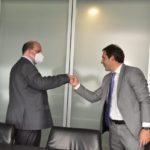 El intendente se reunió con el presidente de Aerolíneas Argentinas