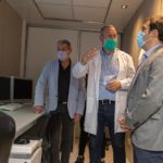 Luque valoró el trabajo conjunto con el sector privado para incorporar más tecnología y servicios de salud