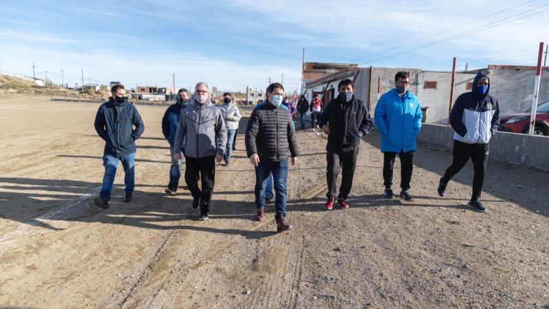 El Municipio avanza con un polo deportivo para distintos clubes de las ligas de barrios