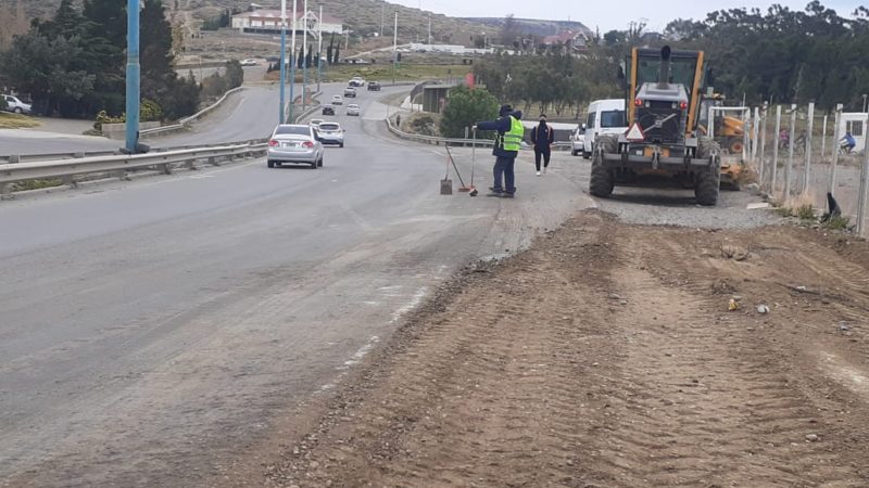 La Municipalidad avanza con los trabajos en la Ruta Nacional N° 3