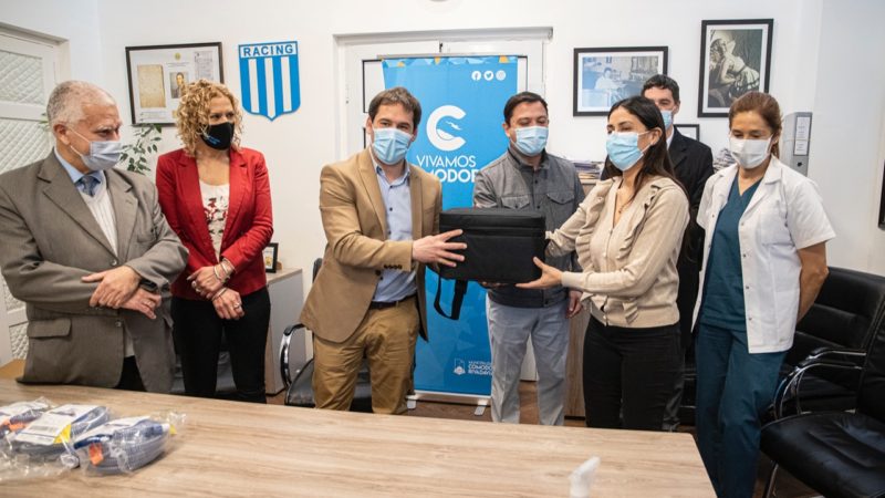Luque entregó equipamiento fundamental para Pediatría del Hospital Regional