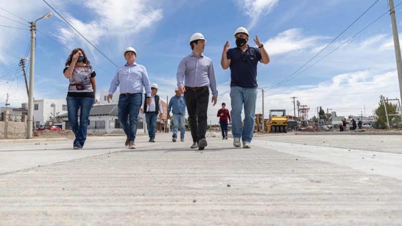 Luque: “Nuestra premisa es mejorar cada uno de los barrios de Comodoro”