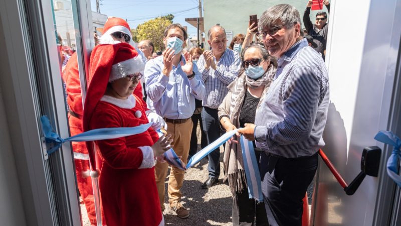 Luque inauguró el SUM del Centro de Jubilados del Petróleo