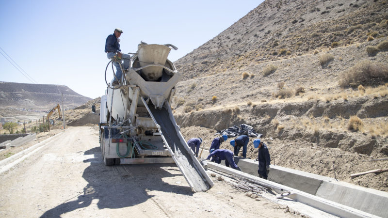 El Municipio avanza en un pluvial clave para los barrios de km. 3