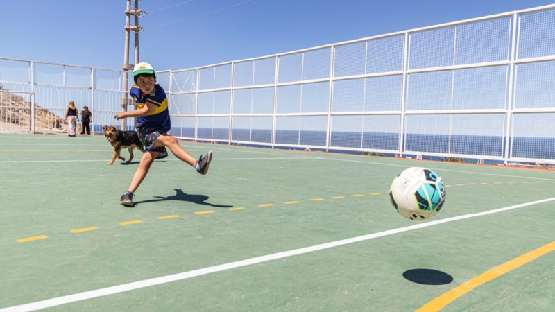 La Municipalidad potencia el plan de playones deportivos con calidad y seguridad