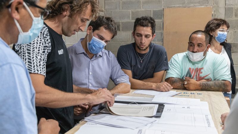 Luque: “Seguimos acompañando el crecimiento de cada club de la ciudad”