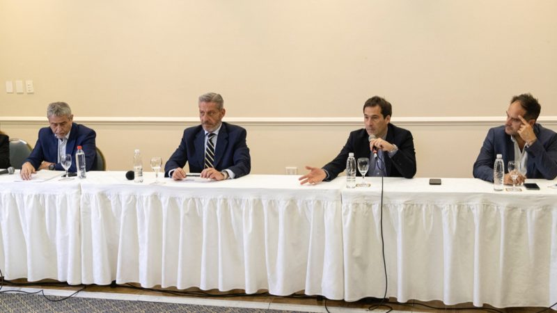 El Municipio firmó con Provincia y Nación el inicio del plan urbanístico para Fracción 14 y 15
