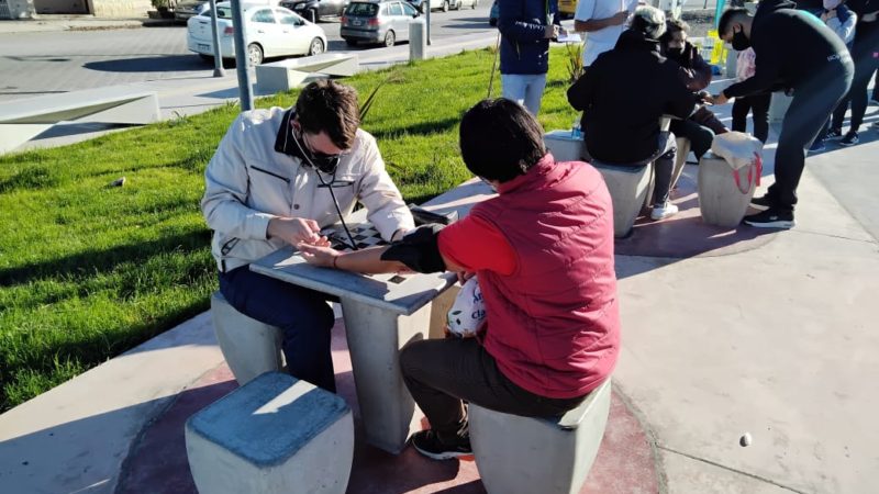 La Municipalidad realizó una jornada saludable en Km. 5