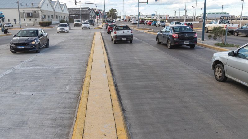 El Municipio habilitó la trama vial de la Av.Yrigoyen y Moreno