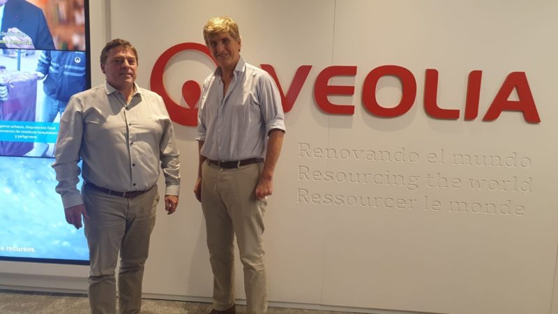 Tras las gestiones de Luque en Francia, se concretó importante reunión por desalinización y reutilización del agua