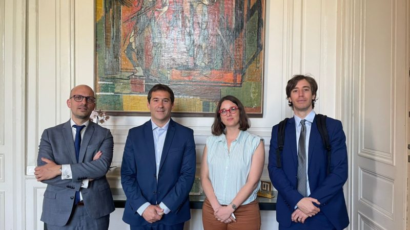 Luque se reunió en Francia con especialistas en planificación urbana