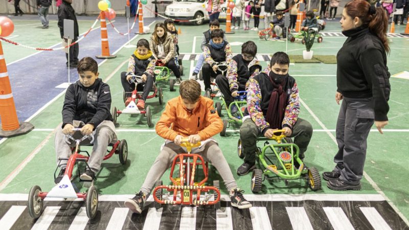 El Municipio inició las jornadas de educación vial con una gran participación de niños de la ciudad