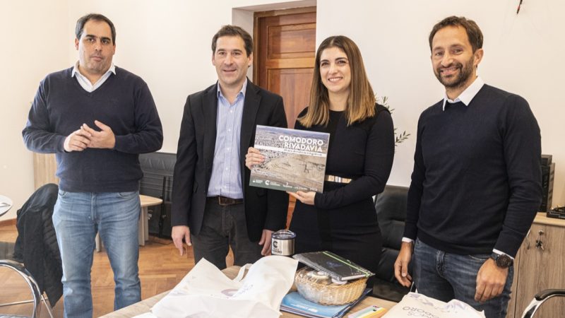 Luque se reunió con la nueva cónsul de Chile en Comodoro