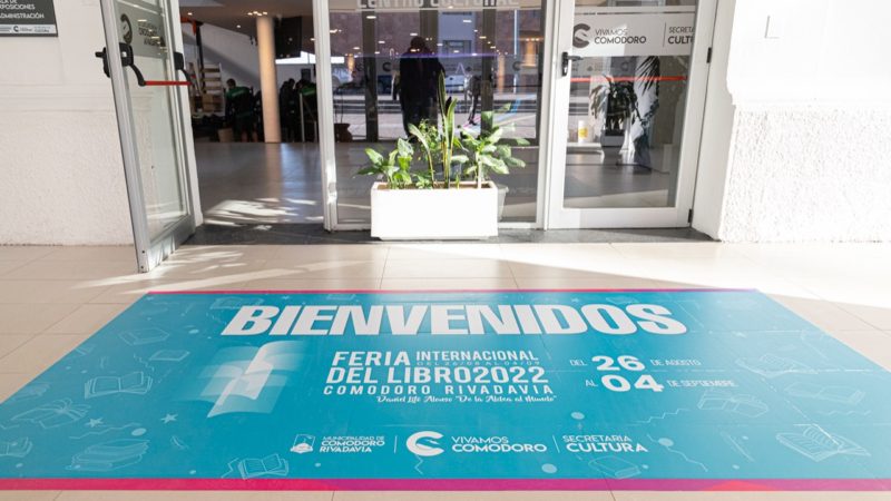 Gran expectativa para la apertura de la 9° Feria Internacional del Libro en Comodoro