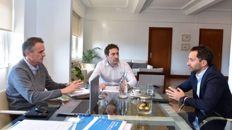 Luque e Issa se reunieron con el ministro Katopodis